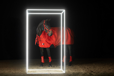 Eskadron / Dynamic Black-Deep Green-Poppy Red-White