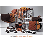 Schoko-Dunkelorange-Hellorange