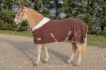 Harry's Horse / Teddyfleece Decke 1/2 Hals Braun