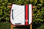 B Vertigo / Avery Dressage Saddle Pad Weiß