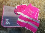 RidersChoice / Softgamaschen Glitter Design Pink