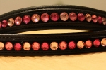 Magic Tack / Armband Classic 1-reihig Light Rose-Rose-Fuchsia