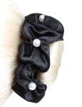 SD Design / Zopfgummi Satin and Pearl Scrunchie