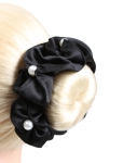 SD Design / Zopfgummi Satin and Pearl Scrunchie