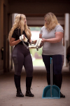 RidersChoice / Reitleggings 2 Tone Design mit Sillikonvollbesatz