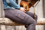 RidersChoice / Reitleggings Mesh-Design mit Silikonvollbesatz
