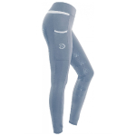 RidersChoice / Reitleggings Silver Design mit Silikonvollbesatz