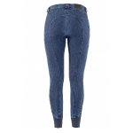 RidersChoice / Jeansreithose mit Silikonkniebesatz