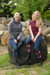 RidersChoice / Jeansreithose mit Silikonvollbesatz