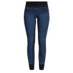 RidersChoice / Jeansreitleggings mit Silikonvollbesatz