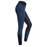 RidersChoice / Jeansreitleggings mit Silikonvollbesatz