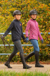 RidersChoice / Kinder-Winterreitleggings All-Season Classic Design mit Silikonvollbesatz