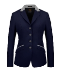 Damen Jacket Estoril Deepblue-Lightgrey